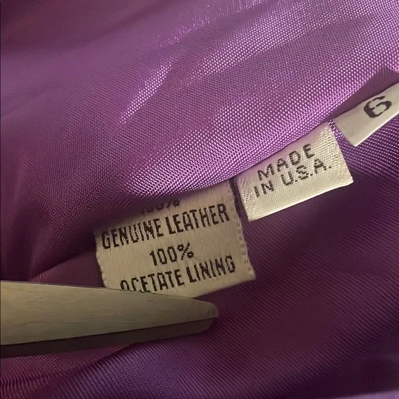 American Vintage Vibrant Purple Pencil Skirt - Picture 6 of 6